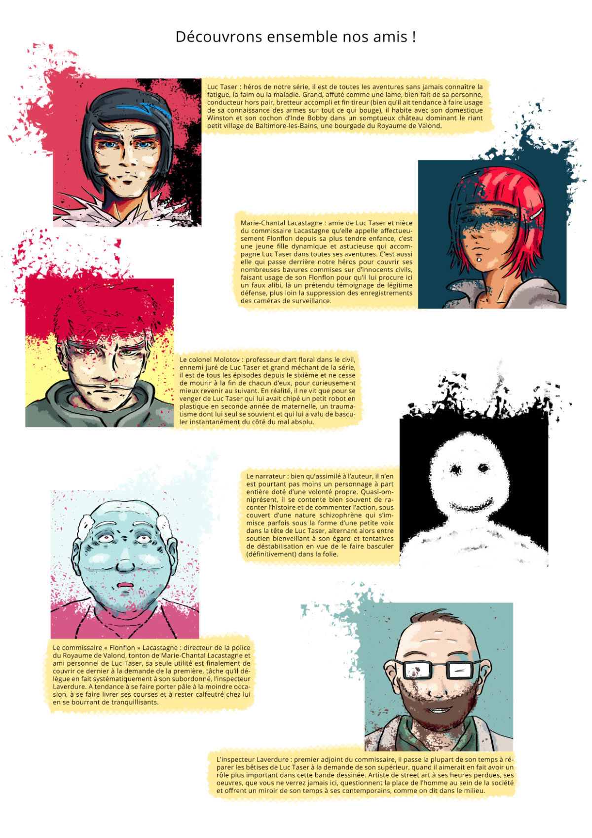 Les personnages
